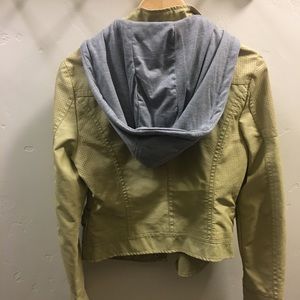 Vegan leather jacket